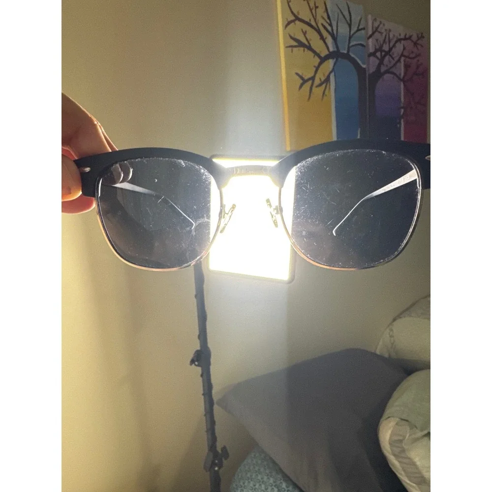 KALIYADI Sunglasses Unisex OS Black Browline Retro TCS23 C5 CAT.3